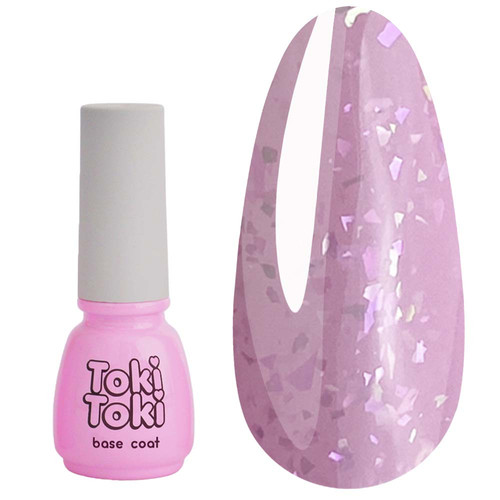База Toki-Toki Stars Base SB10 розовый с поталью 5 мл - Фото №1
