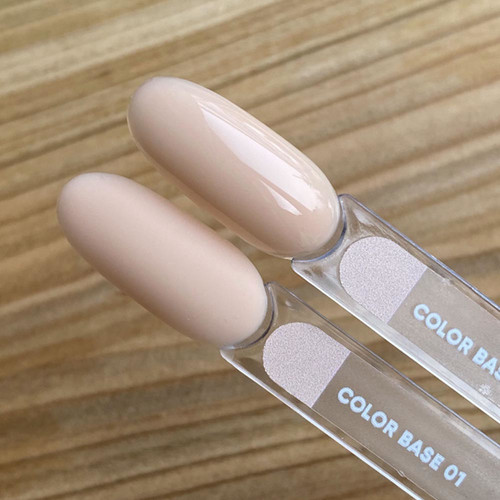 База для ногтей NAILSOFTHEDAY Color base 01 песочно-бежевый 10 мл - Фото №3