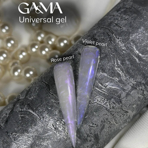 Гель GA&MA Universal Violet Pearl limited 15 мл (7703018) - Фото №3