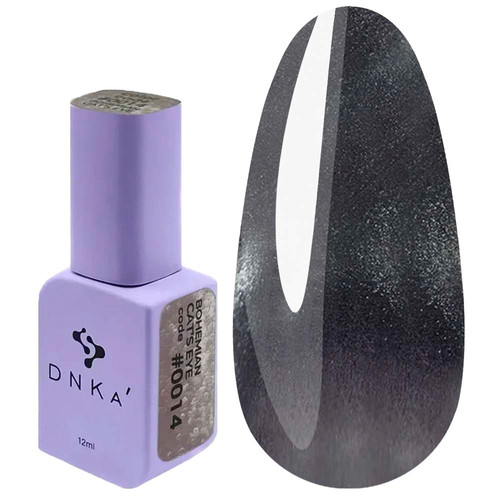 Gellak DNKa Bohemian Cat's Eye 0014 lila 12 ml (FTCGP0014) - Фото №1