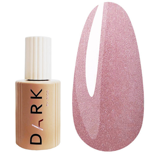 База DARK PRO base Shine 17 розовый с шиммером 15 мл - Фото №1