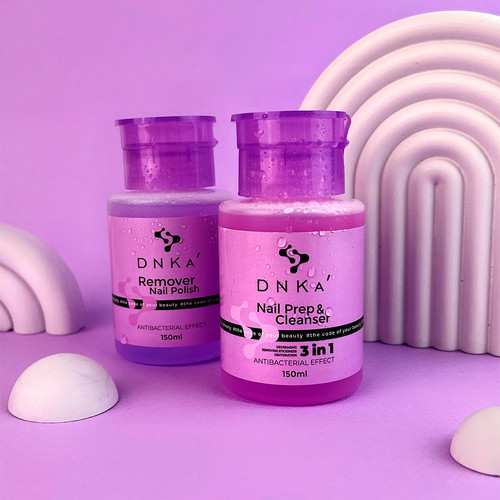 Средство NAIL PREP&CLEANSER 3in1 DNKa для дезинфекции, обезжиривания и снятия липкого слоя 150 мл (PDNKA) - Фото №3