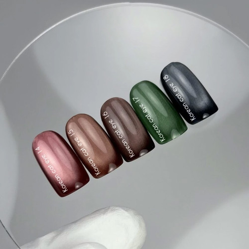 Гель-лак NAILSOFTHEDAY Korean cat eye 16 коричневый 10 мл - Фото №2