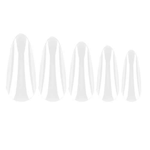 Гелевые типсы для наращивания ногтей LUNA Almond Medium (500 шт) - Фото №1