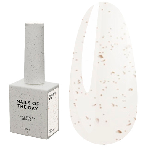 Гель-лак NAILSOFTHEDAY Let’s special Coconut 10 мл - Фото №1