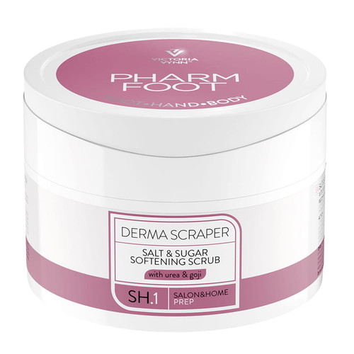 Бодрящий скраб из соли и сахара PHARM FOOT Derma Scraper 200 г - Фото №1