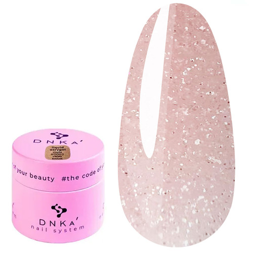 Акрил-гель для ногтей DNKa Liquid Acrygel №0002 Creme Brulee 15 мл (LAD0002-15) - Фото №1