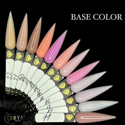 База для ногтей Crystal Base Color №21 кремовый 12 мл - Фото №2