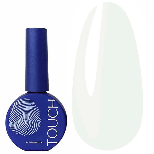 Гель-лак Touch Solo Gel Polish 02 однофазный 3в1 белый 9 мл - Фото №1