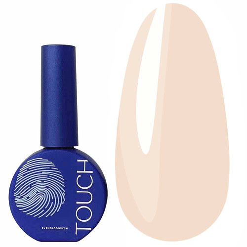 Гель-лак Touch Solo Gel Polish 03 однофазный 3в1 молочно-бежевый 9 мл - Фото №1