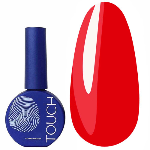 Гель-лак Touch Solo Gel Polish 10 однофазный 3в1 классический красный 9 мл - Фото №1