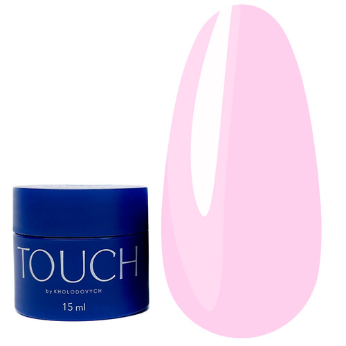Гель для наращивания Touch Builder liquid 19 светло-лиловый 15 мл - Фото №1