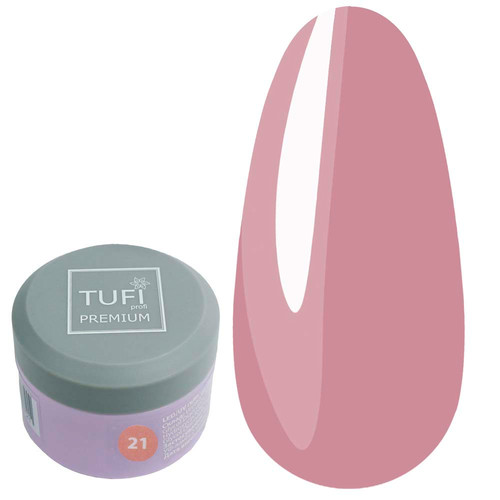 Гель для наращивания TUFI profi Builder Gel UV/LED 21 Cover 15 мл (0324509) - Фото №1