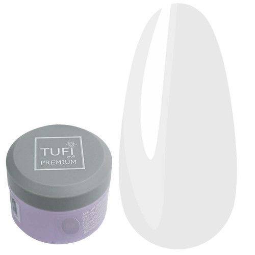 Гель для наращивания TUFI profi Builder Gel UV/LED 08 Milky 15 мл (0324496) - Фото №1
