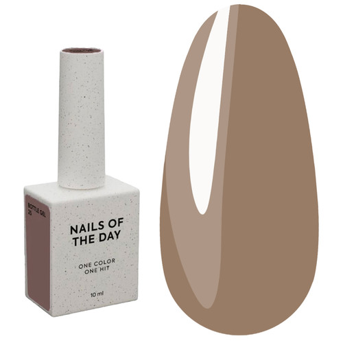 Гель NAILSOFTHEDAY Bottle gel 25 холодный бежевый 10 мл - Фото №1
