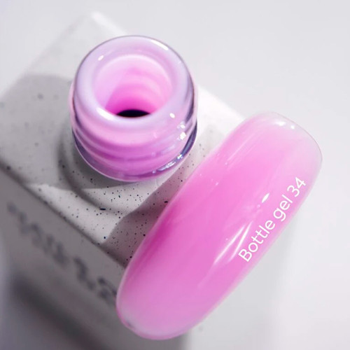 Гель NAILSOFTHEDAY Bottle gel 34 нежно-розовый 10 мл - Фото №2