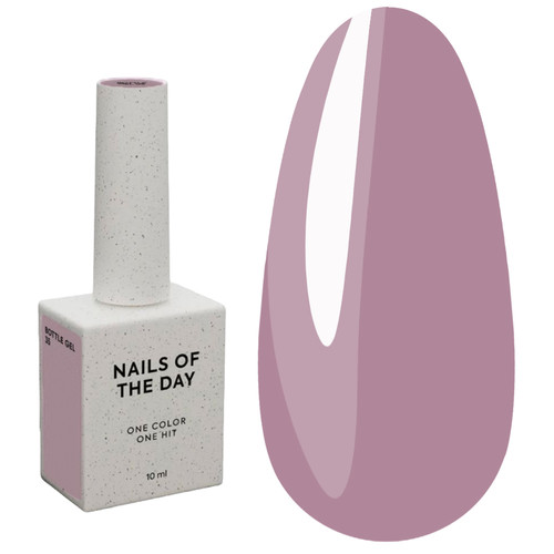 Гель NAILSOFTHEDAY Bottle gel 35 пыльно-лиловый 10 мл - Фото №1