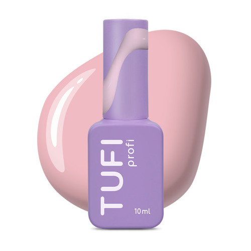 База для ногтей TUFI profi Cover base coat 08 Powder 10 мл (0326527) - Фото №1