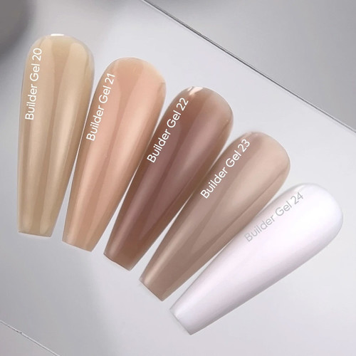 Гель для наращивания NAILSOFTHEDAY Builder gel 20 карамельно-бежевый 30 мл - Фото №3