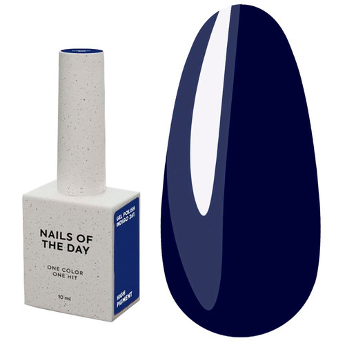 Gel-Nagellack NAILSOFTHEDAY Day 261 Indigo10 ml - Фото №1