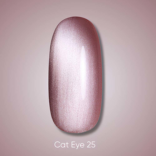 Гель-лак DARK Cat Eye 25 пастельно-розовый 10 мл - Фото №2