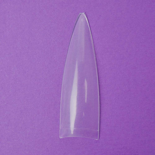 Гелевые типсы TUFI profi Half Cover Soft Gel Tips Стилет Прозрачные 240 шт (0326343) - Фото №5