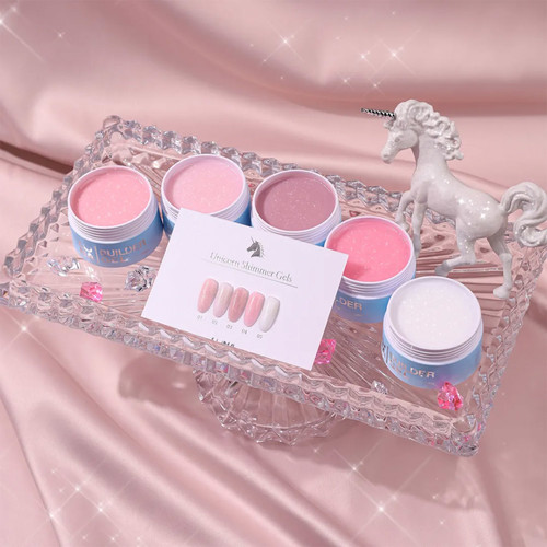 Гель для наращивания ногтей LUNA Shimmer Gel 2 нежно-розовый 30 мл (323-5424-1583) - Фото №4