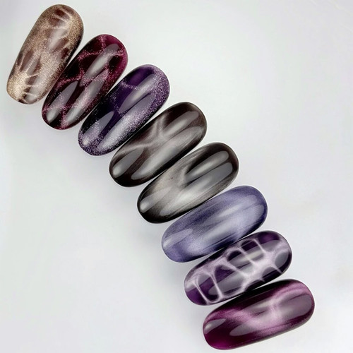 Гель-лак NAILSOFTHEDAY Cat Eye Gel Polish 10 коричневый 6 мл - Фото №7