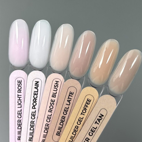 Гель для наращивания Touch Builder gel Light rose 30 мл - Фото №4