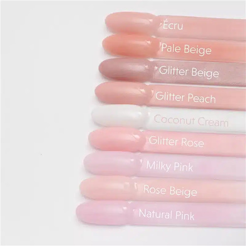 База для ногтей Semilac Skin Tone Cover Base Glitter Rose 7 мл - Фото №5