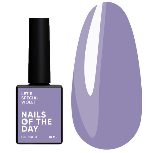 SALE Гель-лак NAILSOFTHEDAY Let's special violet, 10 мл