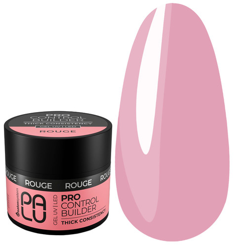 Гель для наращивания PALU PRO CONTROL BUILDER GEL ROUGE 45 г - Фото №1