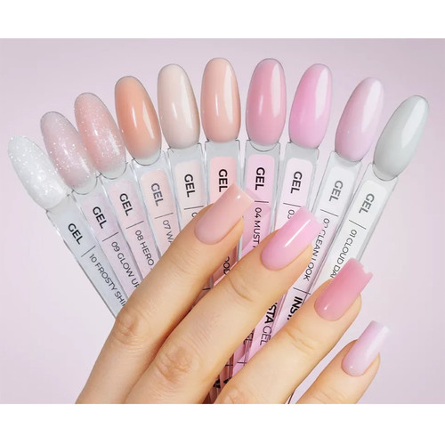 Самовыравнивающийся гель для наращивания INSTA GEL VICTORIA VYNN 09 Glow Up 40 мл - Фото №4