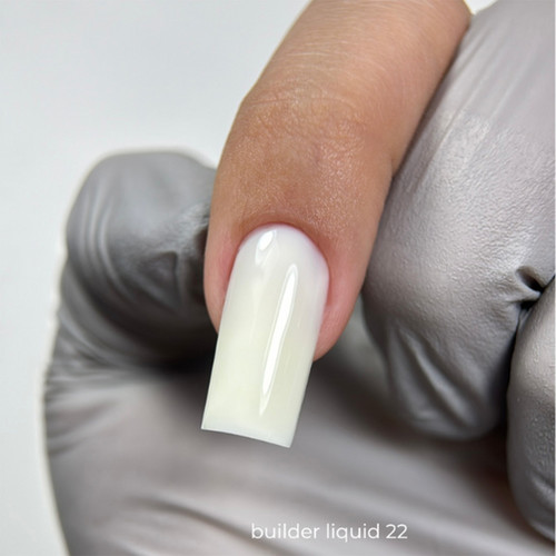 Гель для наращивания Touch Builder liquid 22 светло-желтый 15 мл - Фото №4