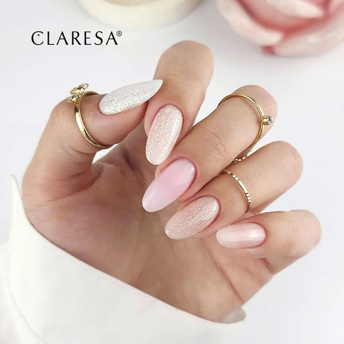 Гель для наращивания CLARESA SOFT&EASY PEACH MELT 45 г - Фото №3