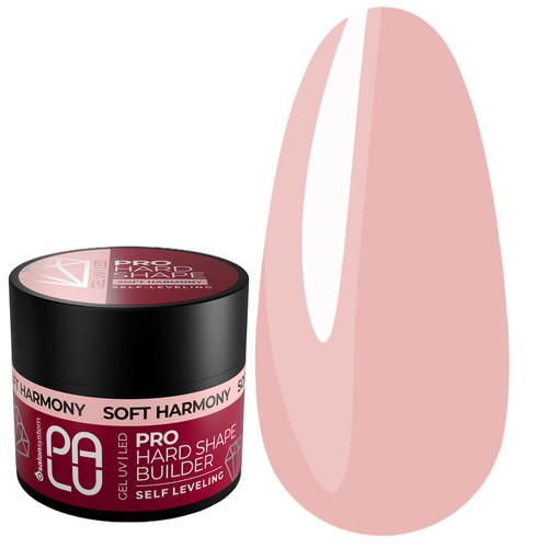 Гель для наращивания PALU PRO HARD SHAPE BUILDER GEL SOFT HARMONY 45 г - Фото №1