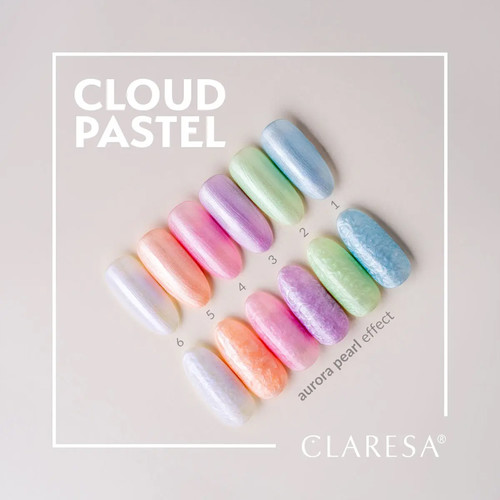 Гель-лак Claresa Cloud Pastel 3 перламутровый фиолетовый 5 мл - Фото №7