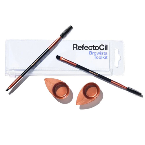 Набор инструментов для окрашивания бровей и ресниц RefectoCil Browista Toolkit - Фото №2