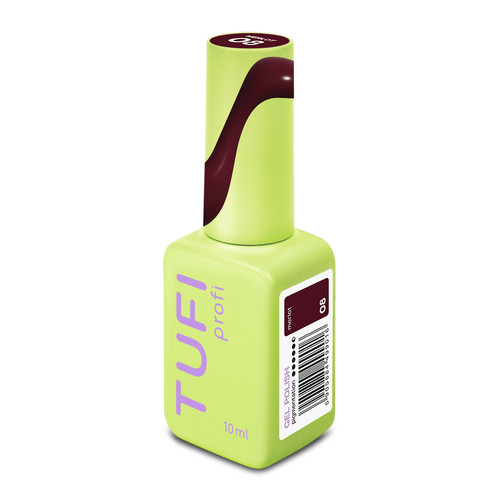 Гель-лак TUFI profi REDLINE 08 Merlot бордовый 10 мл (0331248) - Фото №8
