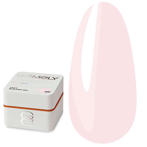 Гель для наращивания GEMELY Fast Builder Gel 09 бледный розовый 30 мл (7704088) - Фото №1