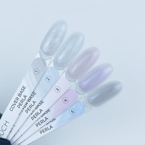 SALE Touch Cover Base Perla 01 pearl gray 13 ml - Фото №3