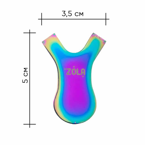 Metalen applicatorkam ZOLA Regenboog - Фото №2