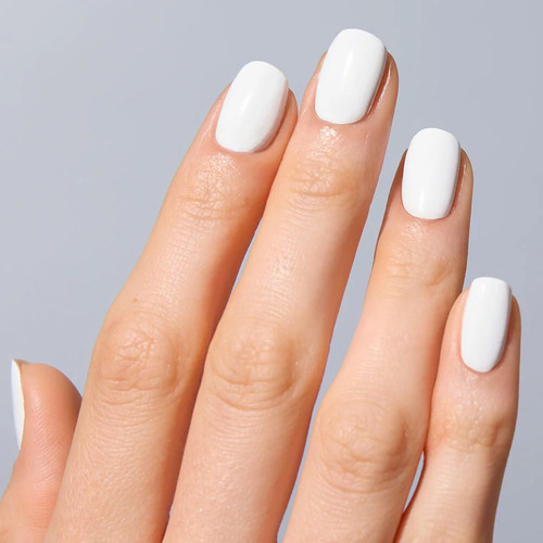 Классический лак для ногтей Semilac Nail Lacquer 108 Classic White 9 мл - Фото №3