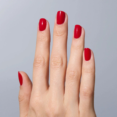 Классический лак для ногтей Semilac Nail Lacquer 110 Classic Red 9 мл - Фото №3