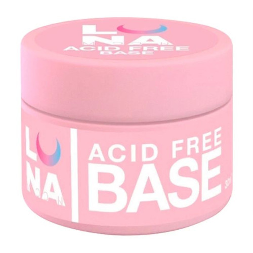 SALE Baza hybrydowa LUNA Acid Free transparentna 30 ml