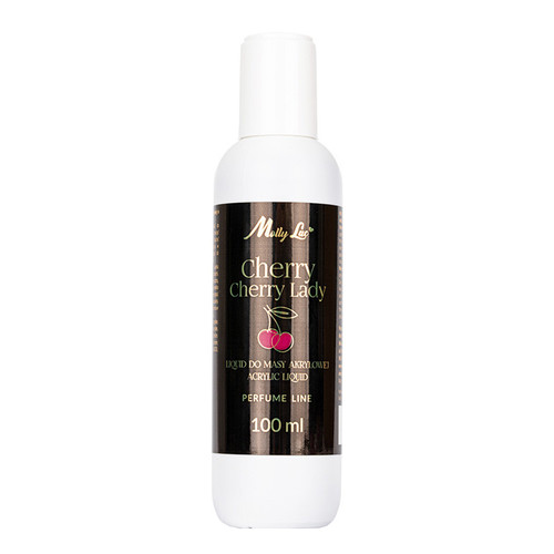 Acryl vloeibaar monomeer MollyLac Cherry Cherry Lady met kersengeur 100 ml - Фото №1
