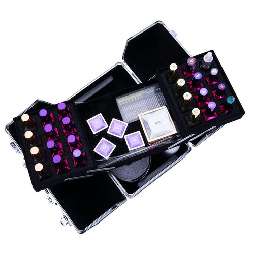 Mollylac M Etui voor nagellak Diamond 3D wit - Фото №2