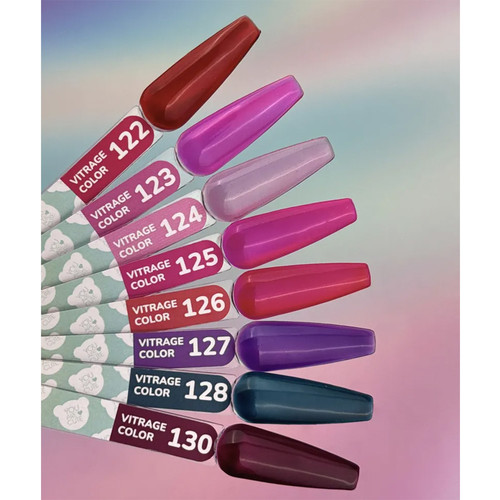 Гель-лак YOUARECUTE Color 128 витражный темно-бирюзовый 5 мл (993-4762-1322) - Фото №4