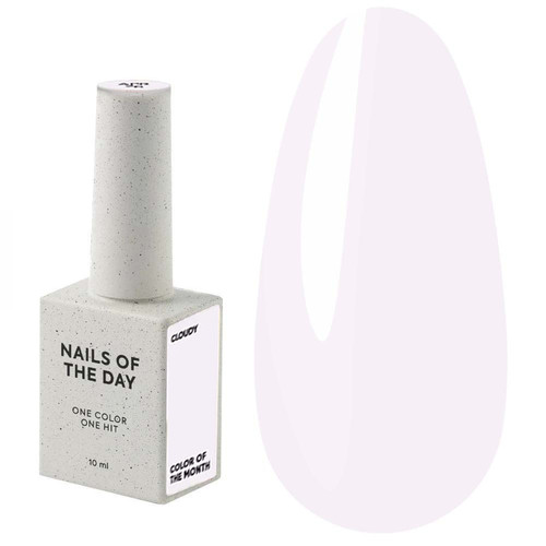Gellak NAILSOFTHEDAY Color of the month April 2026 Cloudy 10 ml - Фото №1