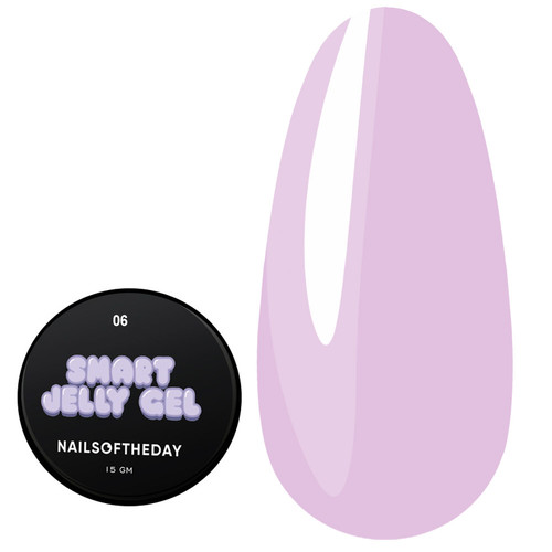 SALE Гель NAILSOFTHEDAY Jelly gel 06, 15 мл - Фото №1